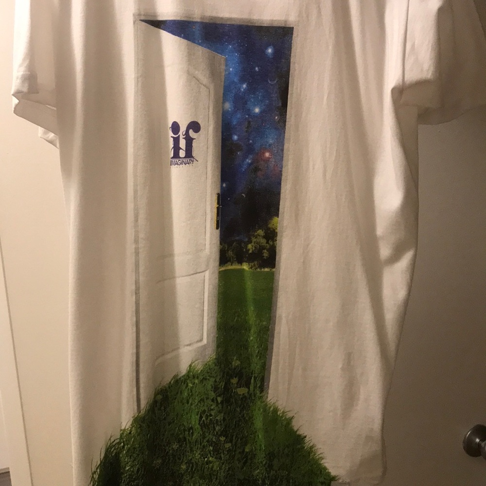 White imaginary foundation tee